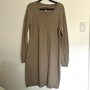 Banana Republic Taupe Sweater Dress, size XL